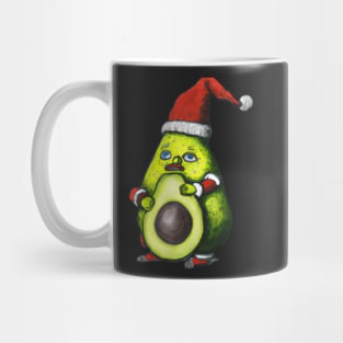 Avocado Gnome Drawing Mug